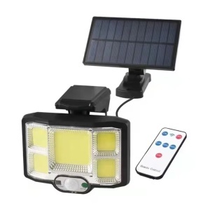 Lampa Solara cu Telecomanda, 5 Celule, 168 COB, JD-2168B-A