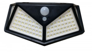 Lampa solara de perete cu senzor de lumina si miscare Jortan ,100w - Img 2