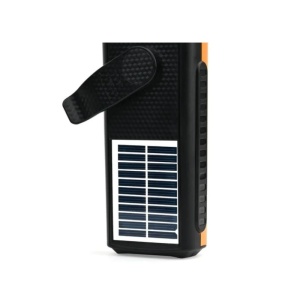 Radio portabil cu lanterna- CcLamp CL-601 alimentare duala solar si retea - Img 2
