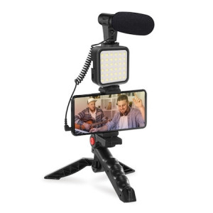 Set de vlogging 4 in 1, pentru smartphone - Img 5