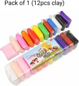 Set Plastilina Inteligenta - 12 Plicuri, Smart Magic Clay, Multicolor - Img 3