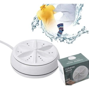 Turbine Wash, Mini Masina de Spalat Portabila Ultrasonica