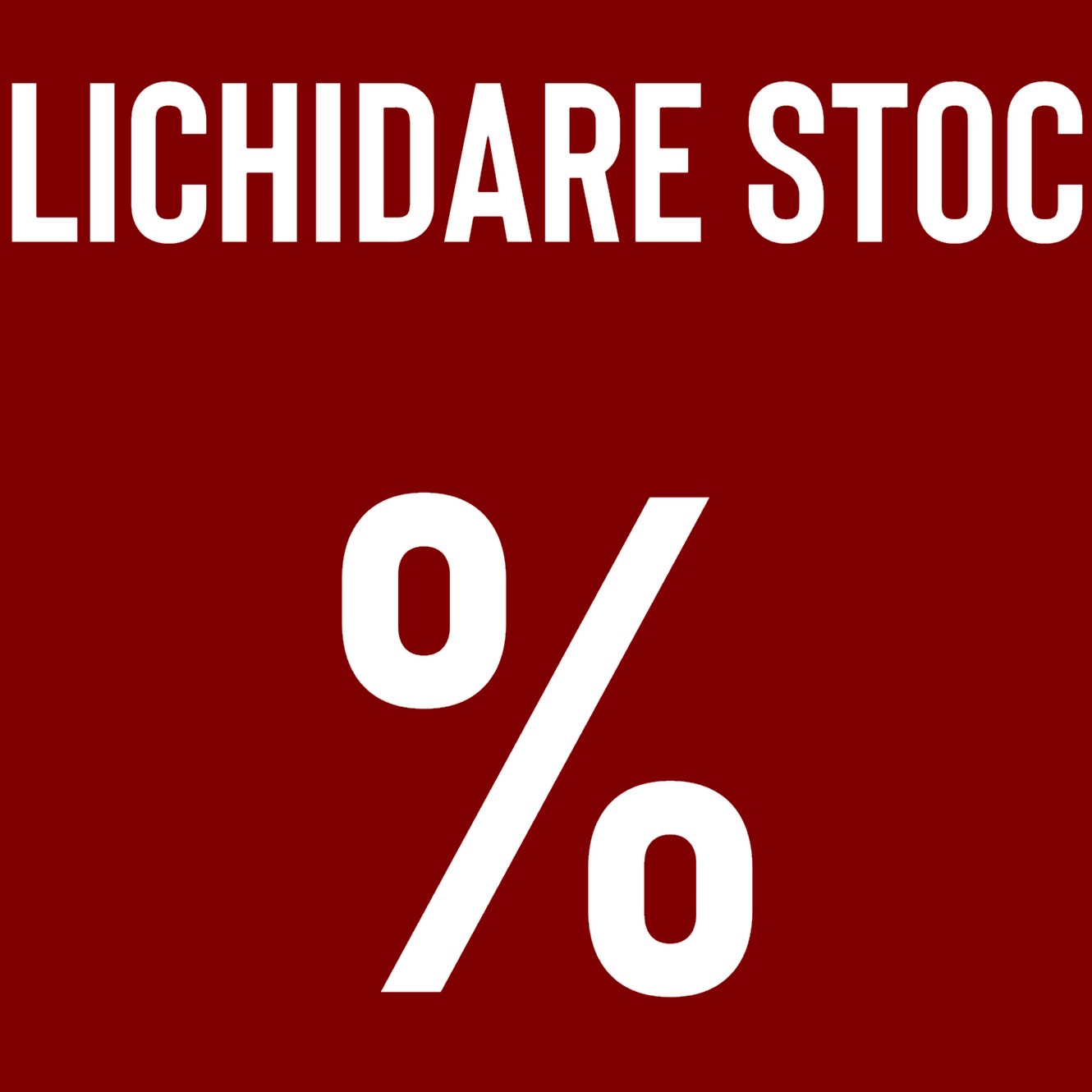 Lichidare stocuri