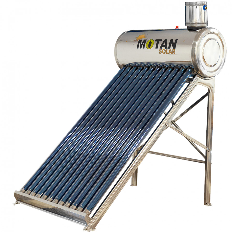 Non Pressurized Solar Water Heater System Ecosole 15tubes Tank150 3094