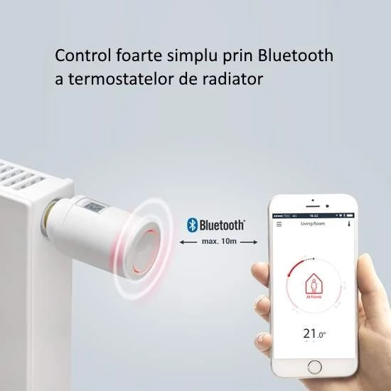 Formindske Piping Glat Smart Radiator Thermostat Danfoss Eco