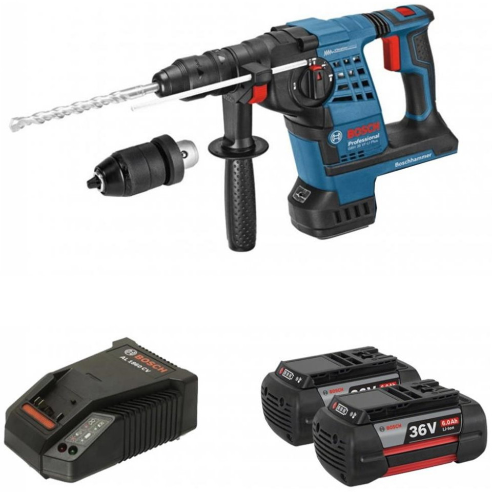Cordless Rotary hammer with SDS Plus GBH 36 VF-LI