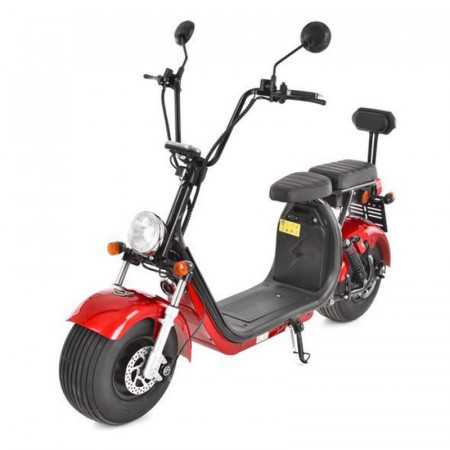 Scuter electric Hecht cocis zero red motor 1500 W viteza maxima 45 km/h