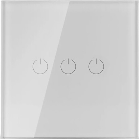Intreruptor Smart triplu VT-5005 din sticla touch