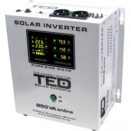 Invertor solar Ted 850VA 12V