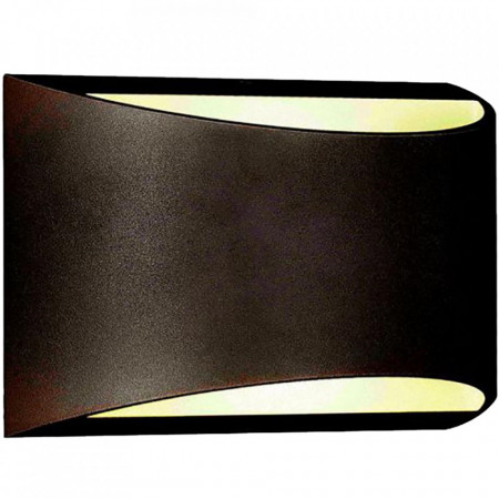 Lampa perete LED 10W IP54 4000K alb neutru VT-815 negru