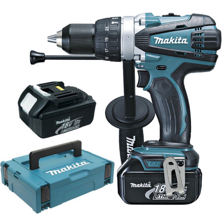Masina de gaurit insurbat DHP458RFJ18V 3Ah 2 acumulatori