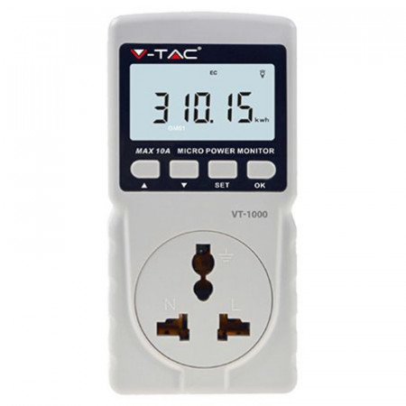 Power consumption measurement socket VT-1000