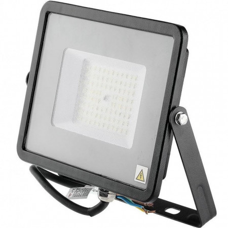 Reflector LED SMD Slim 50W 120LM/W 6500K cip Samsung VT-56 negru
