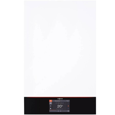 Gas condensing storage combi Boiler Vitodens 222-W 32 display 7