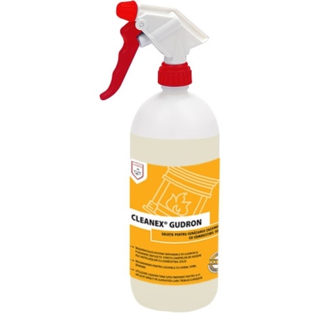 Cleaning solution for boilers with solid fuels Cleanex Gudron