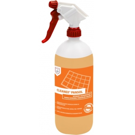 Detergent for cleaning the exterior of solar panels Cleanex Pansol
