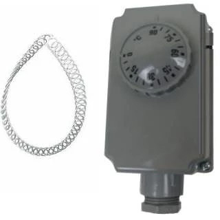 Surface mounting thermostat with housing GAT/GSA