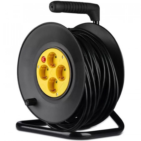 Prelungitor rola Tambur 4 cai 25m 3G1.5mm2 VT-6003