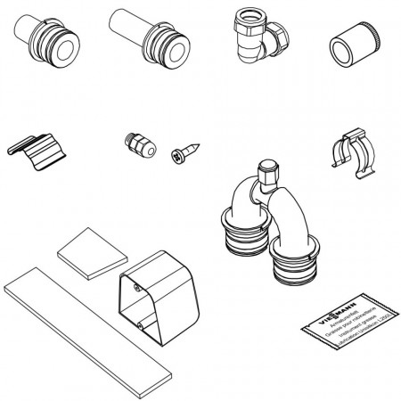 Vented bend connection set Z015405