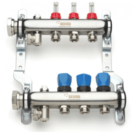 Distribuitor Colector inox cu debitmetre HKV-D AG 3