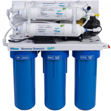 Reverse osmosis station with AquaPur mineralization with pump