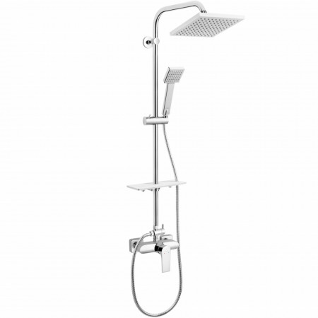 Rainfall with regular shower and mixer Algeo Square