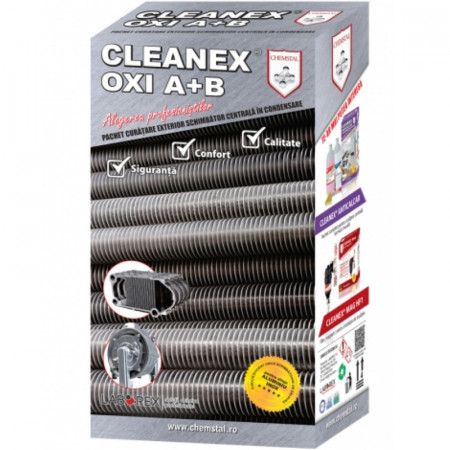 Complete package Chemstal Cleanex Oxi A+B for removing deposits
