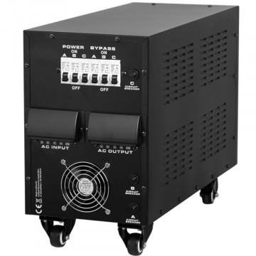 racorduri Stabilizator trifazat de tensiune electrica cu servomotor Kemot URZ3437 10 kVA