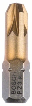 Bosch Set 10 Biti Max Grip PZ 3 25mm 1/4"