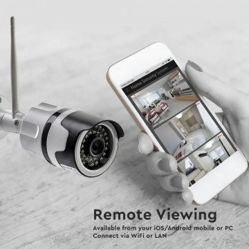 remoteviewing Camera Exterior 3MP IP65 Bullet V-Tac VT-5157