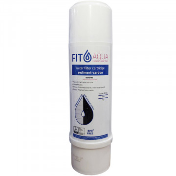 Cartuș FitAqua AC-SC-10, Sediment și Cărbune 10 Inch - Termix