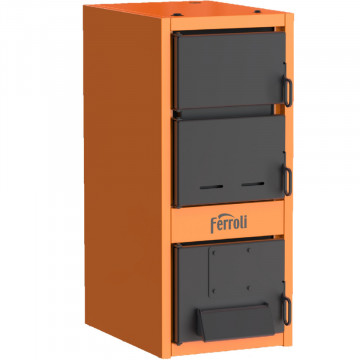 Cazan Combustibil Solid Ferroli JAR 35 (35 kW) | 3 Drumuri de Fum