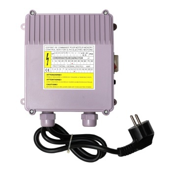 Cutie Control Pompă Progarden 12A 35µF | Protecție Termică & Pornire