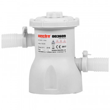 Filtru de piscina Hecht 003609 230V 1.2 mc h alb