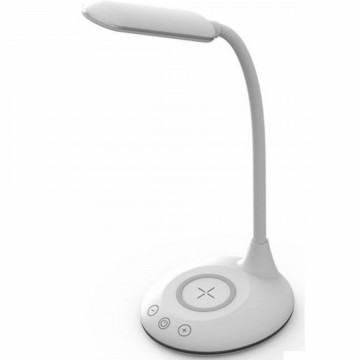 Lampa de birou Smart 5 W 3 in 1 cu Incarcator inductiv V-Tac VT-7705 alb