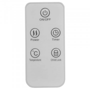 telecomanda Panou electric din sticla Hecht 3522 2000W cu telecomanda