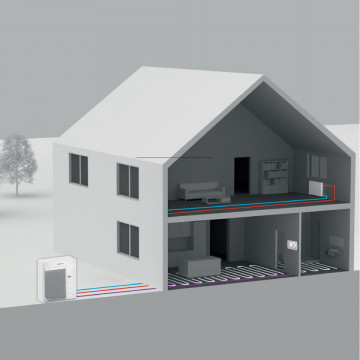 pomap de caldura monobloc Viessmann Vitocal 100-A