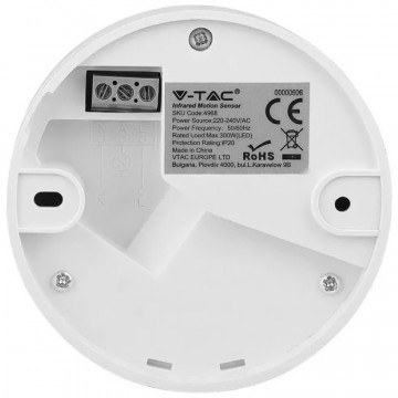 Senzor miscare V-Tac VT-8004 360 grd spate