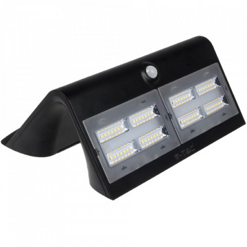 Lampa LED solara 6.8 W 4000K alb neutru V-Tac VT-767-7 negru