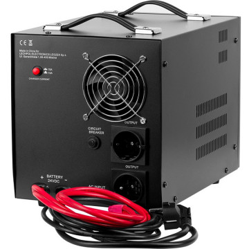 UPS Kemot Prosinus 2600/24 urz3429B 1600 W negru cabluri