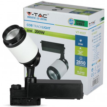 ambalaj Corp iluminat LED 35W Tracklight 6400K alb rece VT-4537