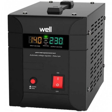 ⚡ Stabilizator Tensiune cu Triac Well Agile 2000VA / 1400W | Termix