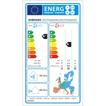 eticheta energetica Samsung AR35