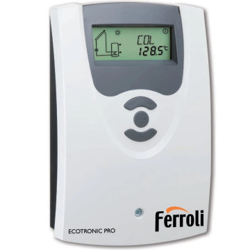 Automatizare Solară Ferroli Ecotronic Pro | Controler Panouri Solare | Termix ⚙️