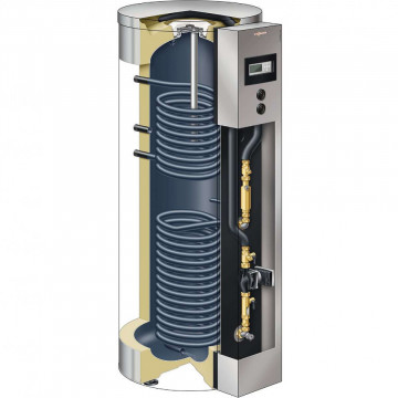 sectiune Boiler solar Viessmann Vitocell 100-U 300