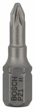 Bosch Set 25 Biti PZ1, 25mm, 1/4"