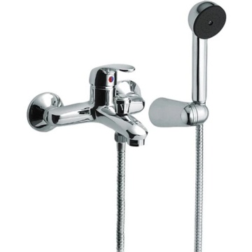 External bath mixer with hand shower and flexible hose 1.50 m Reno 12210M