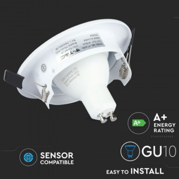 Spot GU10 5 W 6400K alb rece V-Tac VT-3333 alb