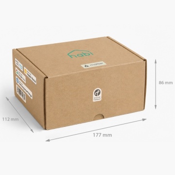Dimensiuni ambalaj Termostat inteligent Habi by Salus iT850