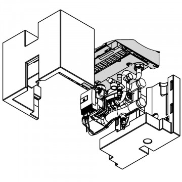 schema Set racordare circuit incalzire 49-60 kW Viessmann ZK03663